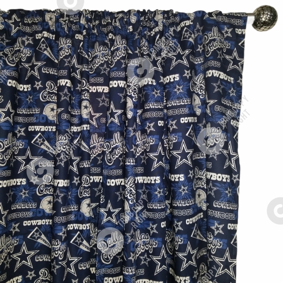NFL Dallas Cowboys Curtains - Picture 2 of 3